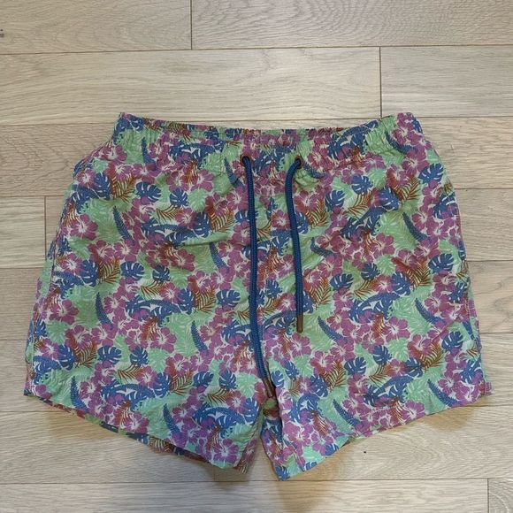 BNWOT Zara floral print swimming trunks. - Picture 6 of 9